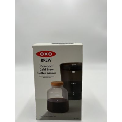 OXO Portable Compact Cold Brew Coffee Maker w/ Stainless Steel Mesh Filter