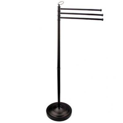 Kingston Brass Pedestal 3-Arm Towel Rack